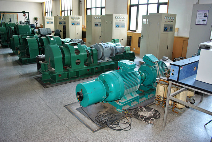甘德某热电厂使用我厂的YKK高压电机提供动力